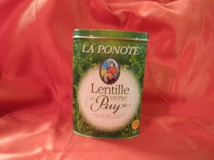 Lentilles vertes fer